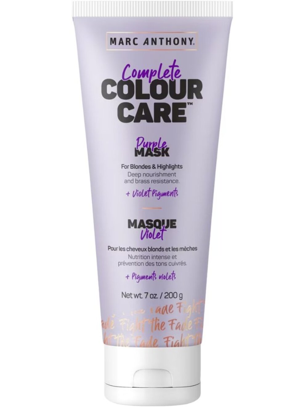 NEW Marc Anthony Complete Colour Care Purple Mask For Blondes & Highlights X 3